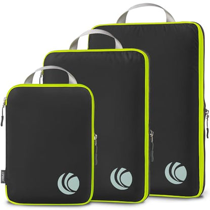 Cipway 여행용 압축 패킹 큐브, 블랙., 여행, 출장 - color: 블랙., size: 3PCS