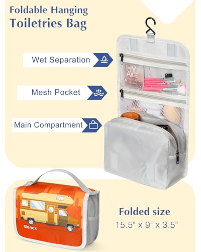 Gonex 10-Piece Compression Packing Cubes with Travel Organizer Set - color: 10-Yellow, size: 10 Set