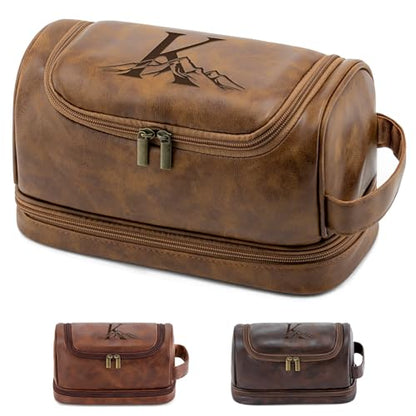 Personalized Christmas Retirement Birthday Gifts for Men - color: Light Brown, style: K