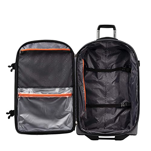 Travelpro Bold Softside Carry-On Rollaboard, Grey/Black, 2-Piece Set - color: Grey/Black, size: 2-Piece Set (22/28)
