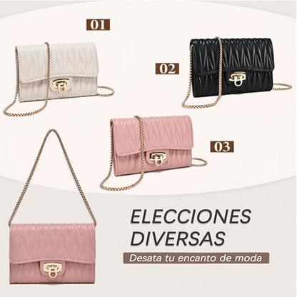 Small Crossbody Bag Sling Bag, Phone Holder for Women - color: L Pink