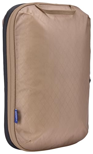 Thule Compression Packing Cube, Size Medium, Semitransparent Fabric, Easy to Pack, YKK Zippers - color: GENTLE BEIGE, size: Medium