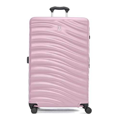 Travelpro Maxlite Air V2 Hardside Expandable Checked, Pink, 28-Inch - color: Pink, size: Checked Large 28-Inch