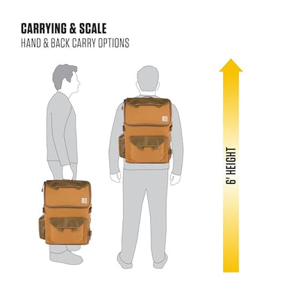 Carhartt Nylon Duck 35L Workday Backpack Blind Duck Camo - color: Blind Duck Camo