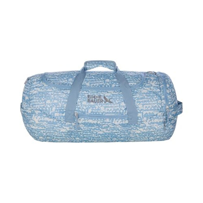 Eddie Bauer Stowaway Packable Duffel Bag, 45L, Blue Frog - color: Blue Frog