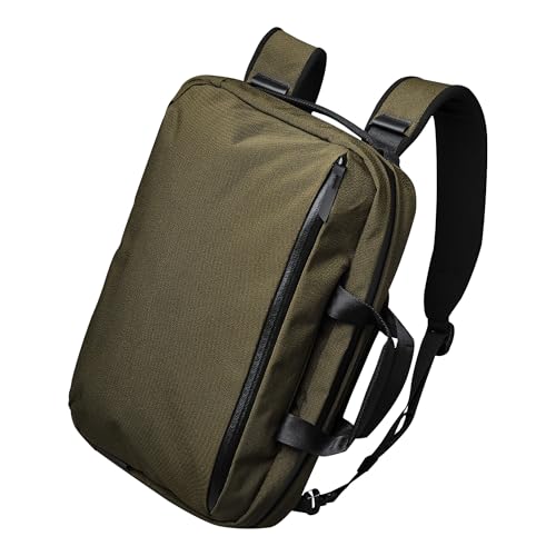 ALPAKA Elements Tech Brief Pro 12L Laptop Briefcase Backpack Green