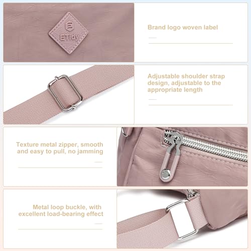 ETidy Large Crossbody Bag For Women - color: Blue