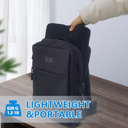 Portable Foldable Seat Cushion Soft Thick for Stadium Travel Camping Office - size: L--18" x 13.8" x 2"
