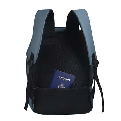 Bellanca Air Canada And WestJet Personal Item Size Backpack Under Seat Carry-on Bag Flair Airlines Hand Luggage (Blue, 16x12x6In) - color: Blue