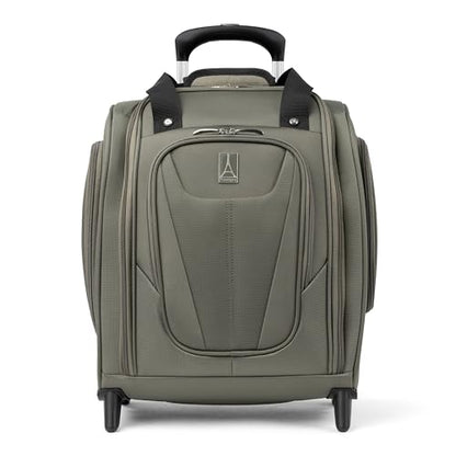Travelpro Maxlite 5 Softside Carry-On Underseat Luggage, Green, 15-Inch - color: Slate Green