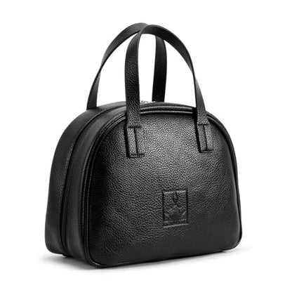 ROYALFAIR Standing Makeup Bag, Travel Cosmetic Organizer, Black - color: Black