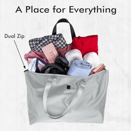 Bobbi Tote | 48L | TOTE-257 Silver - color: The Bobbi Tote (Silver), size: Medium