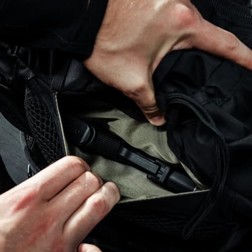 Eberlestock Little Trick Pack - Expandable EDC Backpack, Black - color: Black