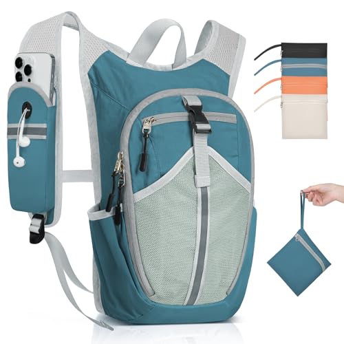 10L Small Hiking Backpack - Lightweight Foldable Backpack, Blue - color: Blue, size: 10L