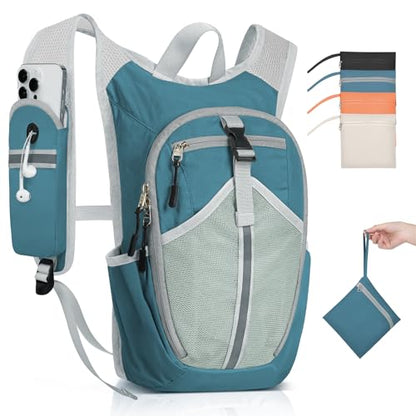 10L Small Hiking Backpack - Lightweight Foldable Backpack, Blue - color: Blue, size: 10L