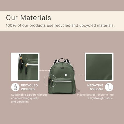 Paravel Fold Up Travel Backpack | Packable and Lightweight Foldable Travel Bag | Carry On Nylon Backpack with Trolley Sleeve, Flatiron Grey - color: Flatiron Grey