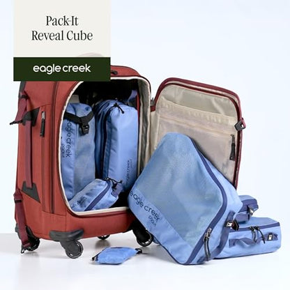 Eagle Creek Pack-It Reveal Cube Set, XS/S/M, Blue Dawn - color: Blue Dawn