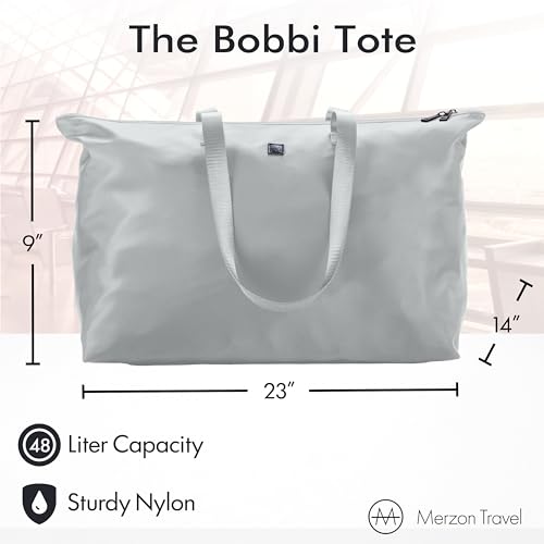Bobbi Tote | 48L | TOTE-257 Silver - color: The Bobbi Tote (Silver), size: Medium