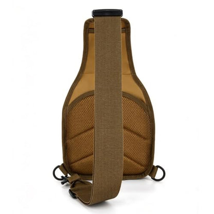 Viriber Tactical Backpack, Waterproof Military Cross-body Molle Sling Shoulder Backpack Chest Bag for Outdoor Every Day Carry Black02 - color: Black Bag