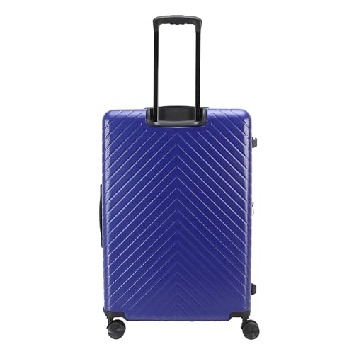TRIPS RIDGELINE 28-Inch Lightweight Durable Hardside 8-Wheel Spinner Checked Suitcase Size Luggage, Wisteria - color: Wisteria, size: LARGE CHECKED
