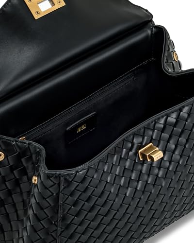 JW PEI Women's Lucia Classic Top Handbag - color: Woven Black