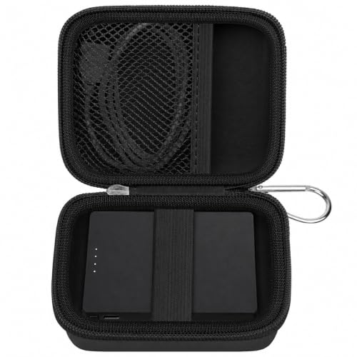 ANKHOH Power Bank Case for Clutch Pro for INIU for Anker Nano, Black - color: Black