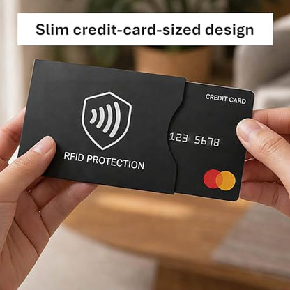 RFID Blocking Sleeves, 8 Pack, Slim Credit Card Holder Protector