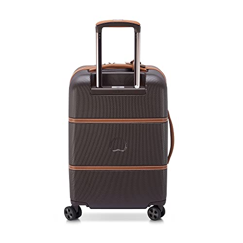 DELSEY PARIS Chatelet Air 2.0, Carry-On and Backpack, Chocolate Brown - color: Chocolate Brown, size: 2 Piece Set (20/Backpack)