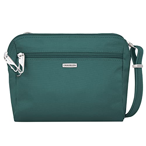 Travelon Anti-Theft Classic Convertible Crossbody & Waist Pack - color: Spruce