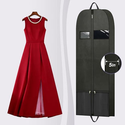 60" Garment Bag for Long Dresses, Gown Cover for Travel and Storage - size: Var-GYD-60-1P
