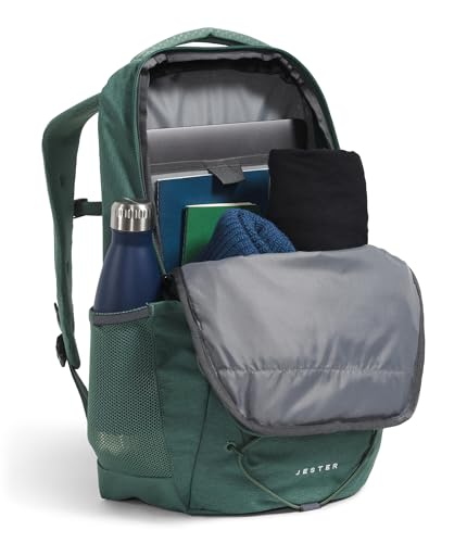 The North Face Women's Jester Everyday Backpack, Duck Grn Dk Hth, OSFA - color: Duck Green Dark Heather