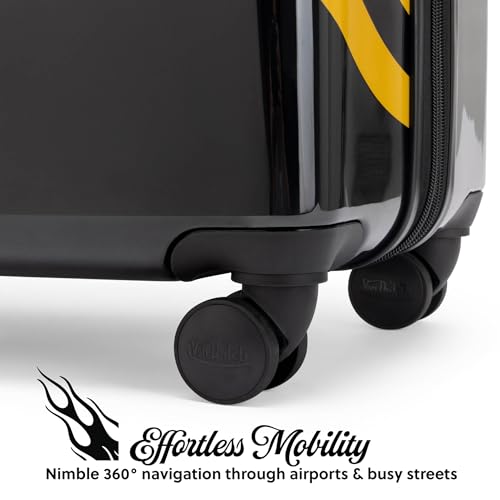 Von Dutch Rolling Striker 3-Piece Expandable Hardside Spinner Luggage Set - color: Rolling Striker, size: 3 Piece Set