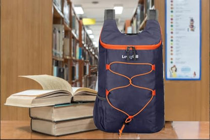 levayhill 16L Foldable Hiking Backpack,Small Packable Daypack,Dark Blue - color: Dark Blue
