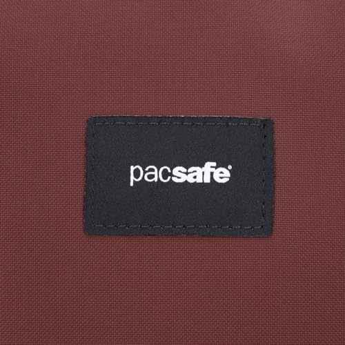 Pacsafe GO 25L Anti Theft Backpack, Garnet Red - color: Garnet Red