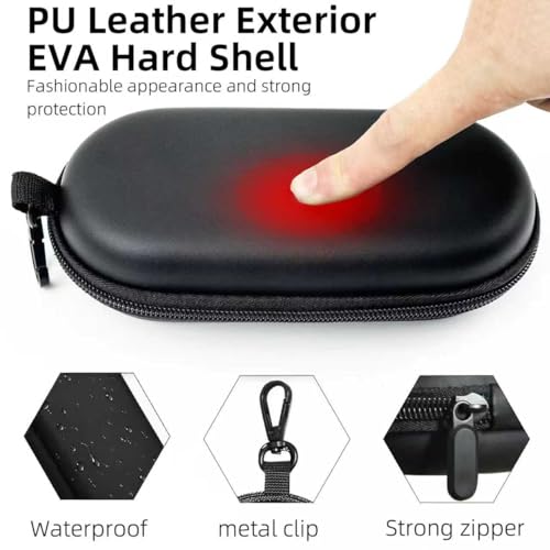 Dual Glasses Case PU Hard Shell Multiple Eyewear Storage Box Shockproof Portable Travel Double Sunglasses Glasses Organizer for Men Women