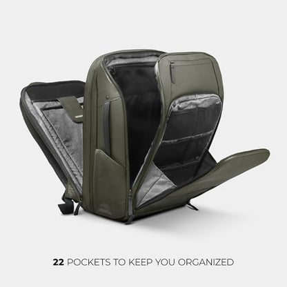 NOMATIC 20L Travel Pack - Travel Backpack For Men and Women - Olive - color: Olive, size: 20L