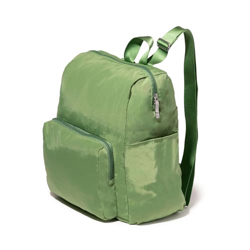 Baggallini Women's Carryall Packable Backpack, Moss - color: Moss
