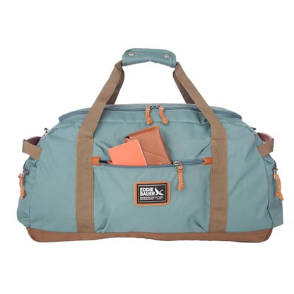 Eddie Bauer Bygone Duffel | Travel | Lightweight | Durable | Rugged Polyester/Nylon | U-Shaped Main Compartment - color: Dragonfly, size: 45L