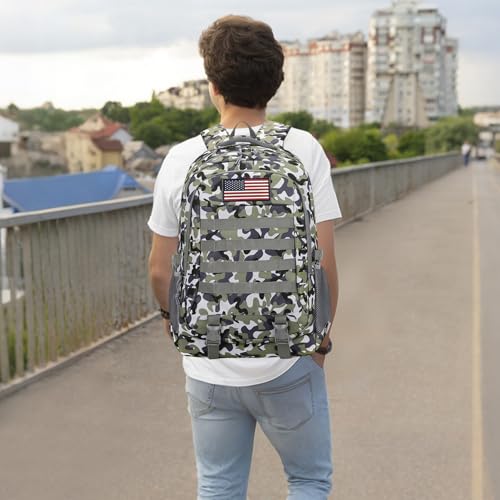 Camo Backpack for Boys, 19'' Boy Bookbag Set with Lunch Box & Pencil Case - color: Camo Backpack Set 2