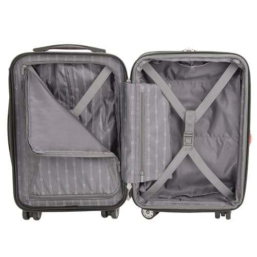 DELSEY PARIS Helium Aero, Set (19/24/28 Inch) Luggage, Brushed Charcoal - color: Brushed Charcoal, size: 3-Piece Set (19/24/28)