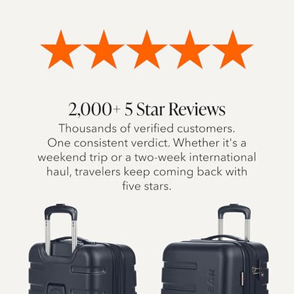 SWISSGEAR Signature Hardside Expandable Carry-On Spinner Luggage, ABS Construction, TSA-Friendly Lock, and Built-In Cupholder, Navy, 19-Inch - color: Navy, size: Carry-On 19-Inch