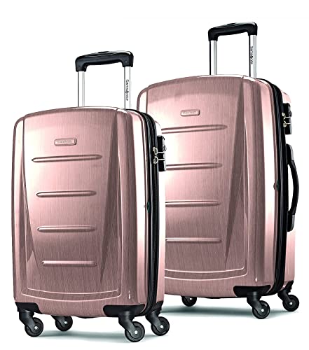 Samsonite Winfield 2 2-Piece Set (Carry-on/Large) Hardside Expandable Luggage with Spinner Wheels (Artic Pink, 2-Piece Set (20/28)) - color: Artic Pink, size: 2-Piece Set (Carry-on/Large)