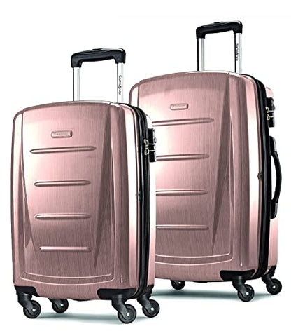 Samsonite Winfield 2 2-Piece Set (Carry-on/Large) Hardside Expandable Luggage with Spinner Wheels (Artic Pink, 2-Piece Set (20/28)) - color: Artic Pink, size: 2-Piece Set (Carry-on/Large)