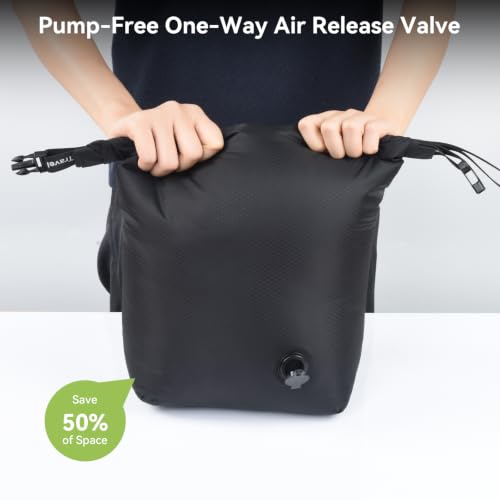 OTraki Vacuum Travel Laundry Bag Pump-Free for Travel Clothing Organizer - size: M