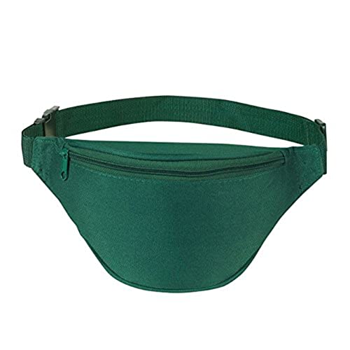 Fanny Pack, Unisex 2 Zipper Quick Release Buckle Travel Sport Running Waist Fanny Pack For Women Men