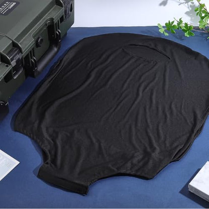 MAYJOYDIY Black Luggage Cover Suitcase Protector Travel Suitcase Cover Anti Scratch Luggage Protector Dust-Proof Washable Baggage Sleeve Fits 23-26 Inch Luggage (Size M) - size: M(23-26 Inch)