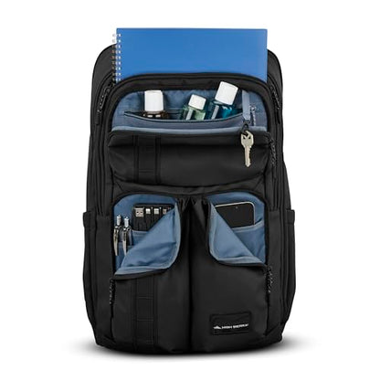High Sierra Lineage Travel Backpack - Black - color: Black, size: Travel Backpack