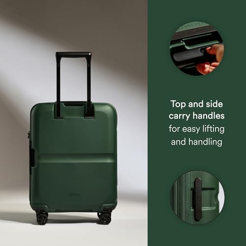 ANTLER Single Stripe Hardside Carry-On Luggage, Green, 22x14x9, 40L - color: Green, size: Carry On