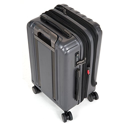 DELSEY PARIS Titanium Hardside Expandable Luggage with Spinner Wheels, Black Cherry Red, 2-Piece Set (21/29) - color: Black Cherry Red, size: 2-Piece Set (21/29)