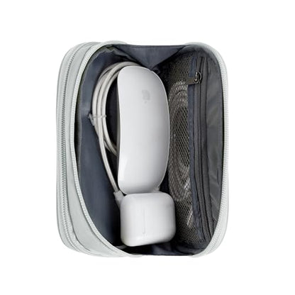 Travelon 2-in-1 Jewelry & Tech Organizer - color: Platinum